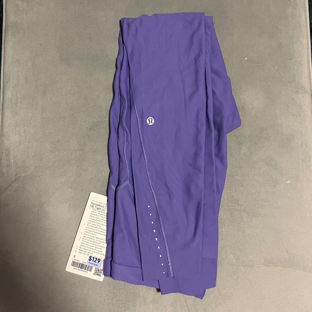 Lululemon SenseKnit High Rise Leggings Size 8